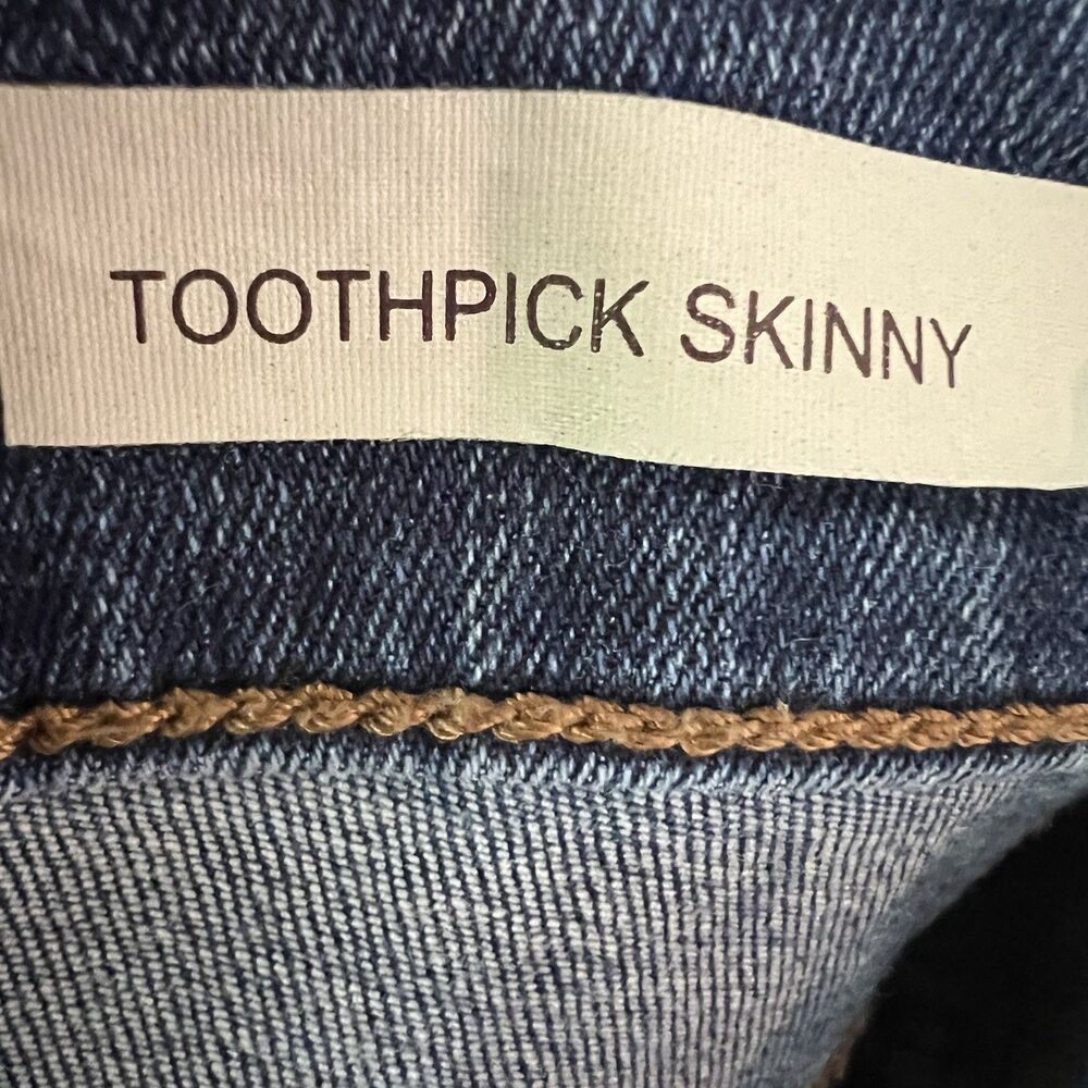 Kut From The Kloth Mia Toothpick Skinny Denim Blue Jeans Stretch Women's Size 6 - Picture 9 of 12